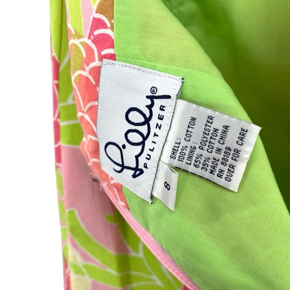 Lilly Pulitzer Vintage Pineapple Strapless Cotton Dress - Picture 5 of 13